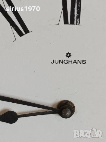 jungxans работещ кварцов часовник, снимка 2 - Стенни часовници - 46421444