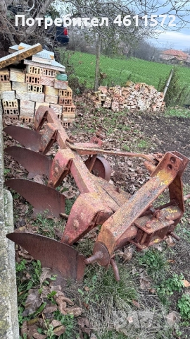 Плуг заветски 4х25, снимка 2 - Селскостопанска техника - 52615140