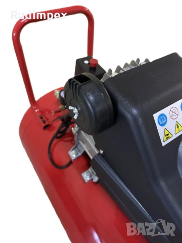 Компресор за въздух 100 л, 8 бара,  професионален, гаранция 2 години, снимка 11 - Други машини и части - 52840754