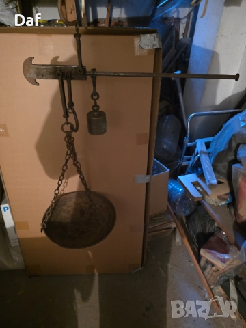 Кантар търговски/паланца/,антикварен, снимка 3 - Везни - 52502321