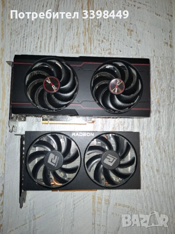 Продавам видео карти AMD Radeon RX 6600 xt с капацитет от 8 GB