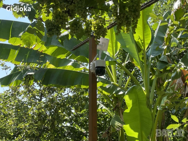 Соларна WiFi smart камера, FULL HD 12MP - iCSee, снимка 8 - IP камери - 52209389