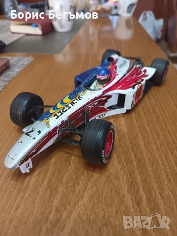 Количка Формула 1SUPERTEC #23 R.Zonta 1999 MINICHAMPS 1/18, снимка 3 - Колекции - 52369544