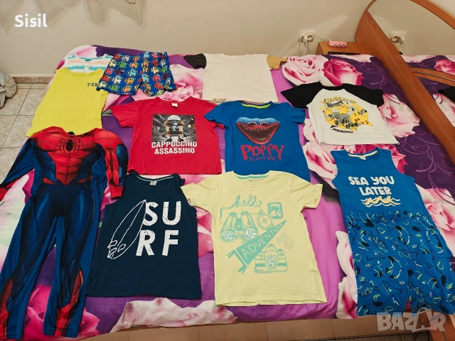 Голям ЛОТ детски лятни дрехи размер 128-134, снимка 3 - Други - 54168081