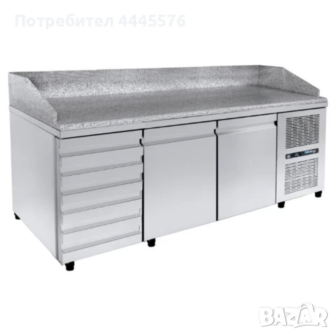 Професионален хладилен плот за пицарии