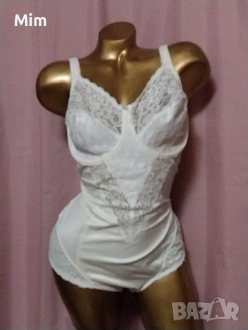  Резервирани Prima Donna 85 D Луксозно ,сатенено боди в цвят екрю 
