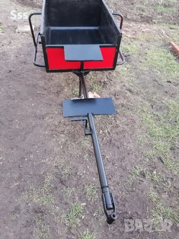 Ремарке за мотофреза със спирачки 