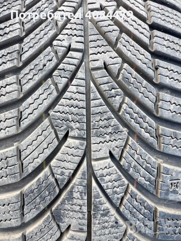 Продавам зимни гуми Kumho 205/55/16, снимка 2 - Гуми и джанти - 53759810