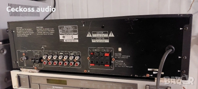 Стерео ресивър PIONEER SX-102, снимка 4 - Ресийвъри, усилватели, смесителни пултове - 53099462
