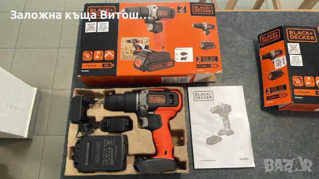 Акумулаторен Винтоверт Black & Decker ( BDASB18 ), снимка 1 - Винтоверти - 46082280