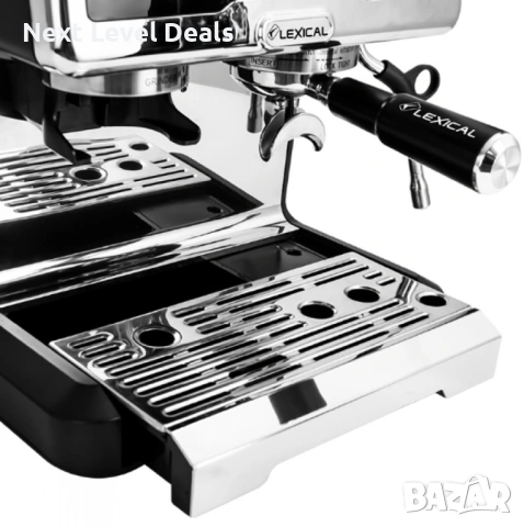 ☕ Многофункционална еспресо машина 2 в 1 - Lexical LEM-0670, снимка 6 - Кафемашини - 53478108