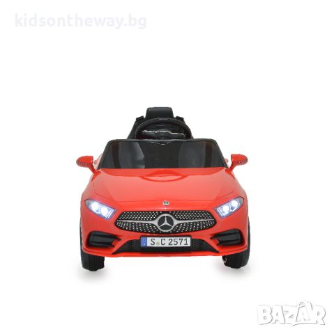 Акумулаторна кола Mercedes-Benz CLS 350 червен, снимка 4 - Детски велосипеди, триколки и коли - 46387291
