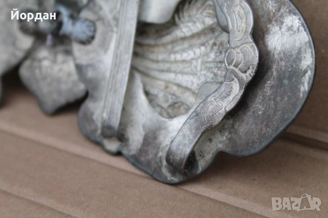 Сребърна възрожденска пафта, снимка 14 - Антикварни и старинни предмети - 53862912