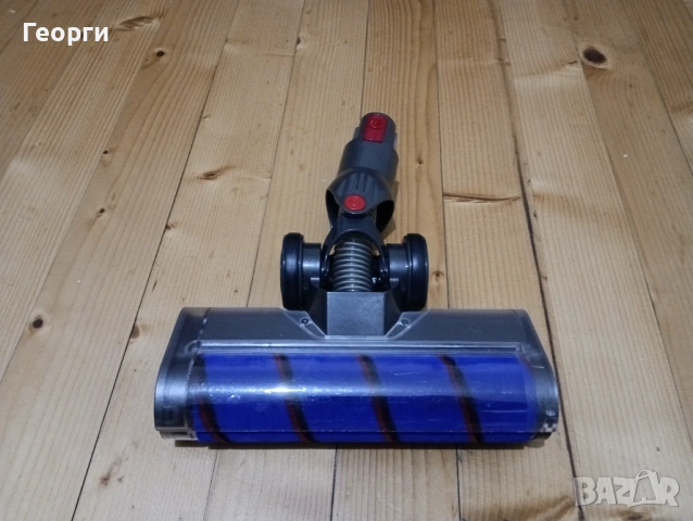 Продавам моторна четка с мек валяк за Dyson за модели от V7 до V15, снимка 2 - Прахосмукачки - 53357274