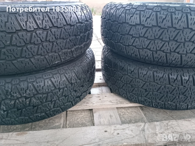 Ретро джанти 13ки 4х100 + гуми 185/60/13 Semperit, снимка 12 - Гуми и джанти - 51552227