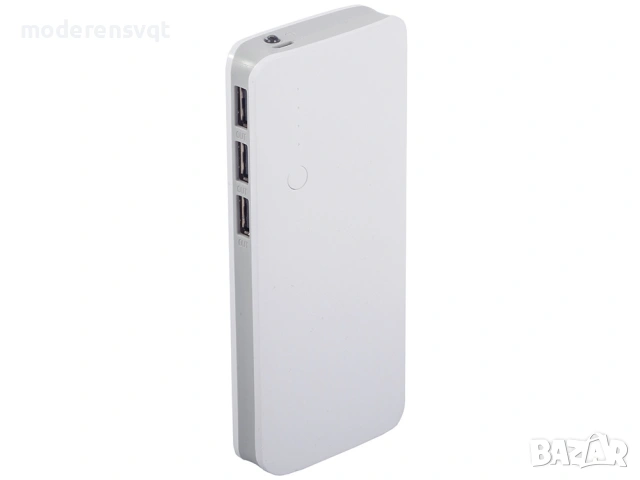 Външна батерия 10000mah с 3 USB, LED фенерче, мощна, снимка 2 - Друга електроника - 53606715