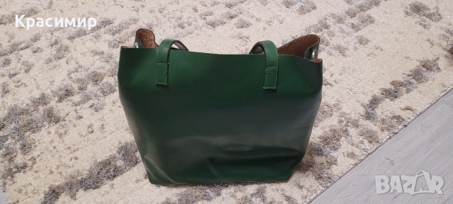 Дамска чанта.Естествена кожа , снимка 3 - Чанти - 52636539