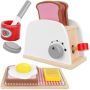 Детски дървен тостер – аксесоар за детска кухня – Kruzzel, снимка 1 - Играчки за стая - 45175179