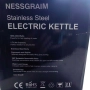 Електрически чайник NESSGRAIM от неръждаема стомана с ретро термометър – 1.7 L, 2200W, снимка 9