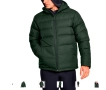 Under Armour UA Sportstyle Down Hooded Jacket размер М пухено яке , снимка 3