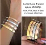 Хит гривни Cartier с отвертка/гривни с пирон Cartier, снимка 6