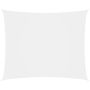 vidaXL Платно-сенник, Оксфорд текстил, правоъгълно, 6x8 м, бяло（SKU:135278