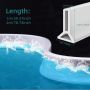 "Прозрачна силиконова бариера за баня, подходяща за душови кабини и вани., снимка 1 - Други - 45189972