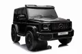 Двуместна джип G63 4X4 24V батерия,MP3, с меки гуми с Кожена седалка, снимка 13