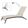 Шезлонг с регулируема облегалка - стил и гарантиран комфорт, снимка 8