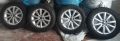 Джанти със зимни гуми в отлично състояние за Фолксваген / VW 16"с гуми Continental, снимка 1