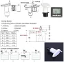 TS-FT002 Ултразвуков нивомер Дебитомер 0~15M Дълбочина Нивомер и -40~60 , снимка 3