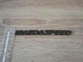 черен метален надпис MazdaSpeed за Mazda, снимка 5