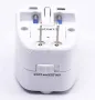 Универсален адаптор за контакт с 2 USB -Travel adapter-USA, UK, EU, China, снимка 4