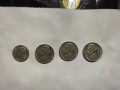 4 американски монети , снимка 1