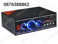 Мощен мини стерео усилвател SN-777BT Bluetooth/USB/FM, снимка 3