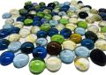 пъстроцветни стъклени перли, снимка 1 - Други стоки за дома - 45834862