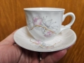 Порцеланови чашки за кафе + подарък захарница, снимка 2
