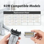 Нова Сменяема глава 92M за Braun Series 9 – 5 режещи елемента 9385cc 9390cc, снимка 6
