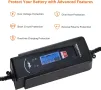Amazon Basics 2A/4A Автоматично смарт 6V/12V зарядно устройство за батерии с функция за тестване, снимка 2