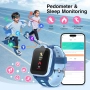 Детски 4G смарт часовник с GPS проследяване, обаждания, SOS бутон, снимка 7