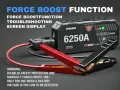 ГОЛЯМ Jump starter  за директно стартиране на автомобил стартерно устр, снимка 7