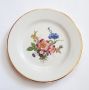1949 - 1954 г. SELTMANN - Немски порцелан чиния за стена с цветя, снимка 1 - Други ценни предмети - 45892022