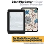 Калъф + протектор за Kindle Paperwhite 2018 (10th Gen) - Poisonous Flower, снимка 1