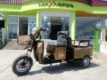Двуместна Триколка Електрическа 1500W Модел Cargo Lux - ЗЛАТИСТА, снимка 2