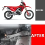 CNC CRF 450RL Регулируеми задни окачващи връзки за CRF450 и CRF250 (2017–2024) (сребърни), снимка 9