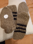 Ръчно плетени мъжки чорапи от вълна размер 44, снимка 5