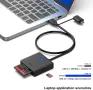 Четец на карти с памет, BENFEI 4in1 USB 3.0 и USB-C към SD Micro SD MS CF адаптер за четец на карти,, снимка 8