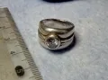 РАЗКОШЕН СКЪПОЦЕНЕН СРЕБЪРЕН ПРЪСТЕН СРЕБРО 925 с ЮВЕЛИРНО ФАСЕТИРАН МОЙСАНИТ 48602, снимка 9
