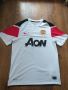 Nike 2010-12 Manchester United Away - ретро футболна тениска С, снимка 4