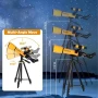 Нов Астрономически телескоп 400мм/50мм за начинаещи и деца със статив, снимка 4